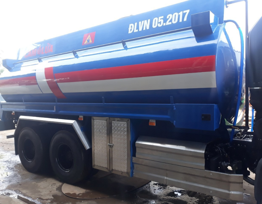 Đóng Mới Xe Bồn Trọn Gói ISUZU 20 Khối