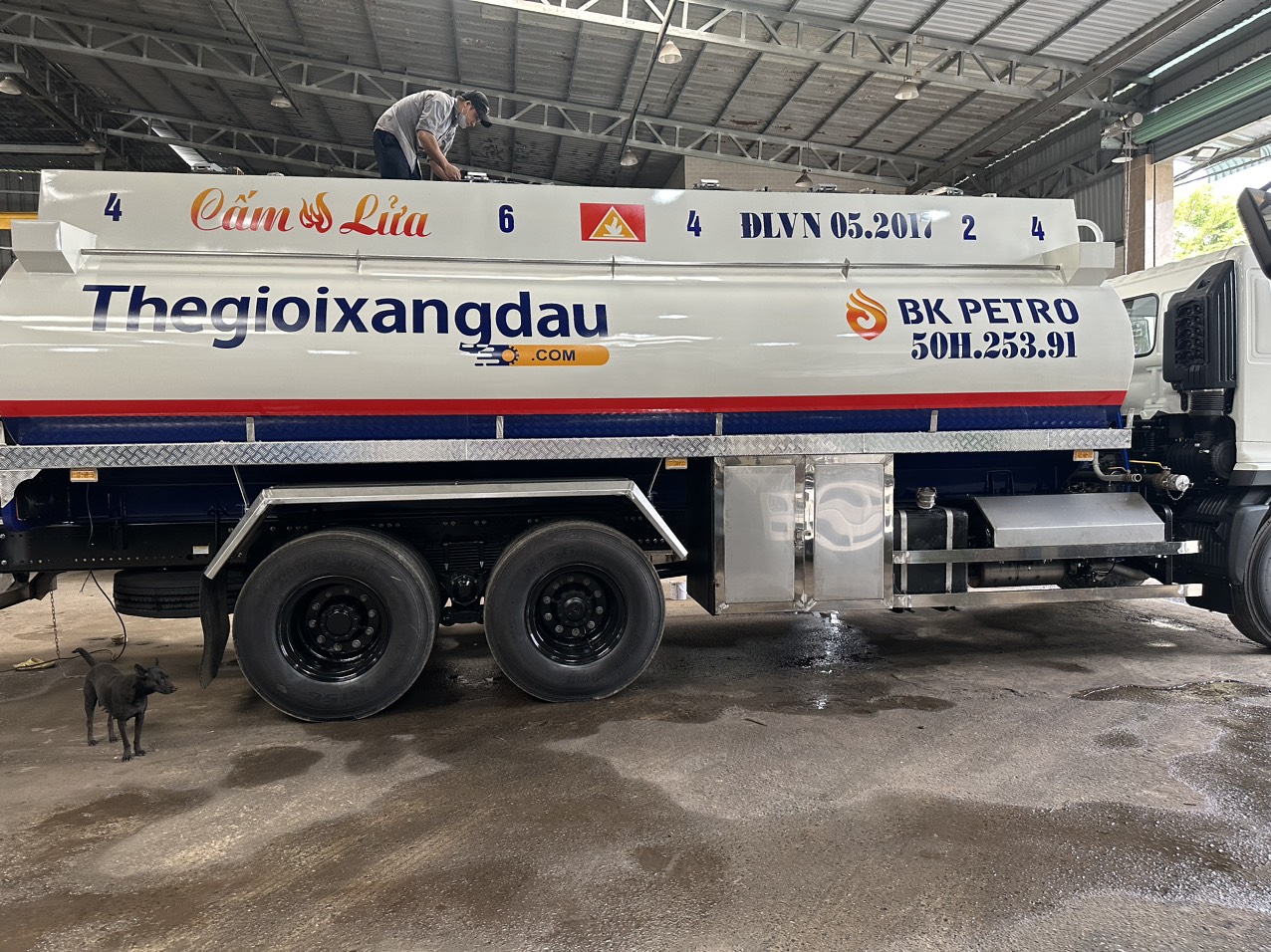 Xe bồn  20 khối 2023 mới  nhất